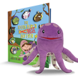 Load image into Gallery viewer, Bubbles  Octopus Tooth Fairy Pillow and Tooth Fairy Book Gift Set