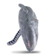 Load image into Gallery viewer, side view of Gizmo tooth pillow Cat