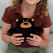 Load image into Gallery viewer, Acorn the Black Bear Tooth Fairy Pillow
